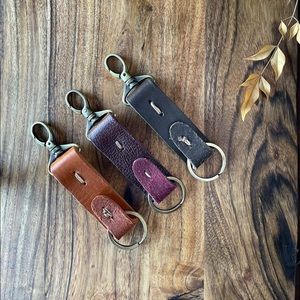 Handmade Leather Keychain